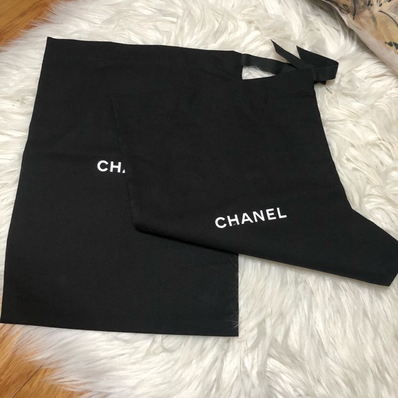 100% Authentic BRAND NEW Pair of Chanel DUST BAG - Picture 3 of 11